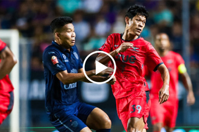 ไฮไลท์ฟุตบอลไทย ไทยลีก บุรีรัมย์ ยูไนเต็ด 4-2 แบงค็อก ยูไนเต็ด 18/08/2024